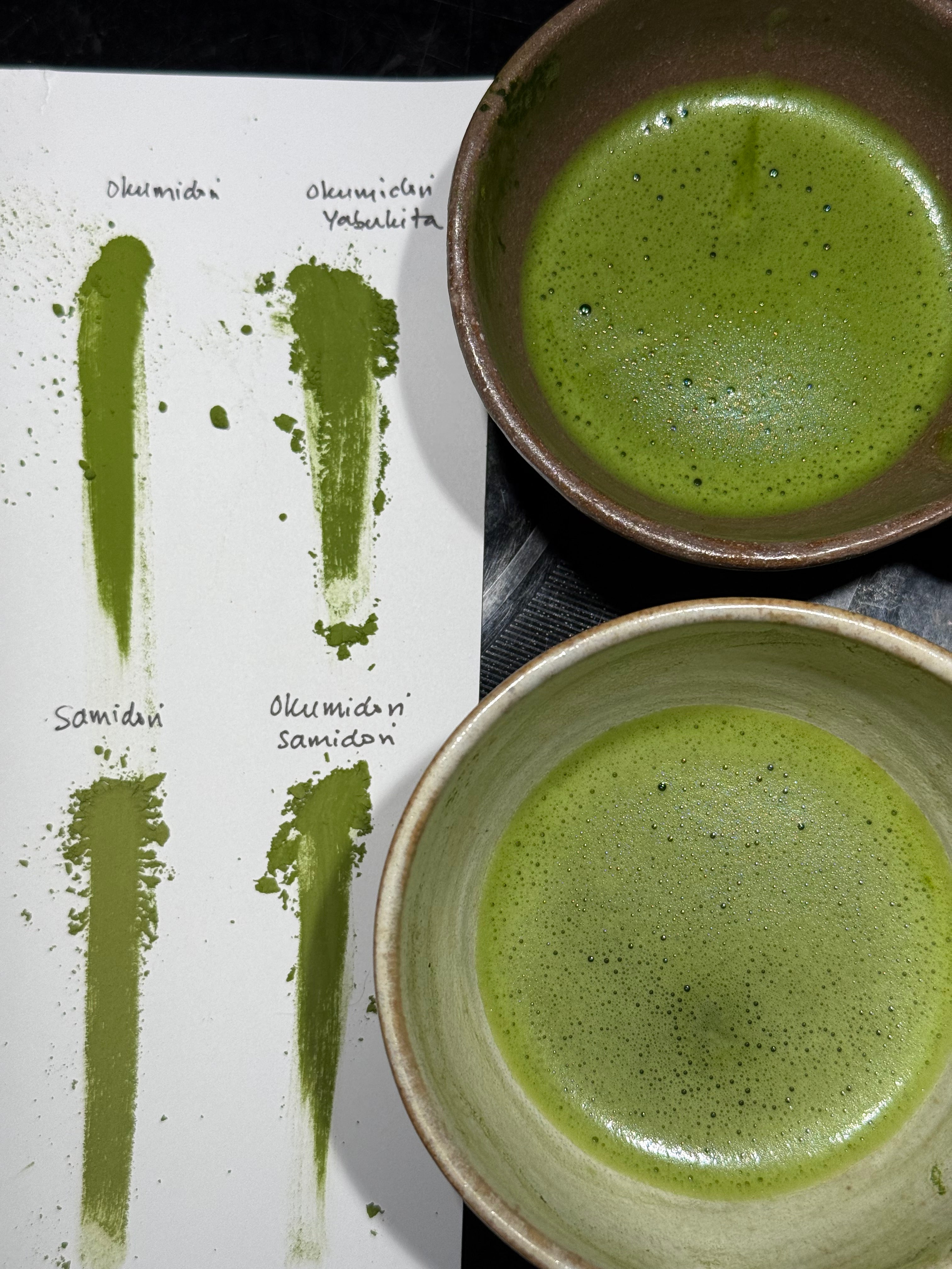 Matcha Samples (Wholesalers) 11 types (110g)