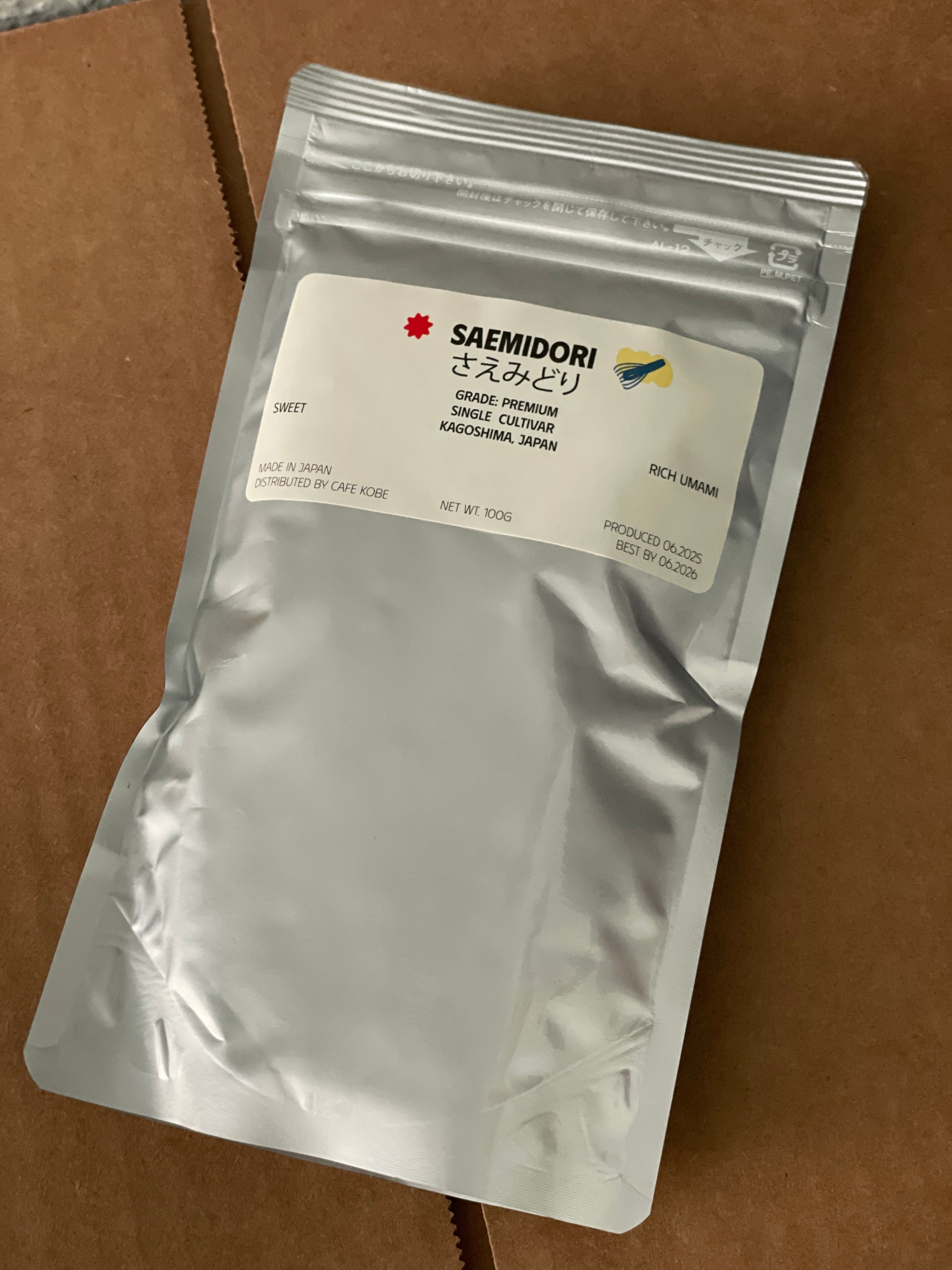 Cafe Kobe - Saemidori | Single Cultivar | First Flush | 100g bag