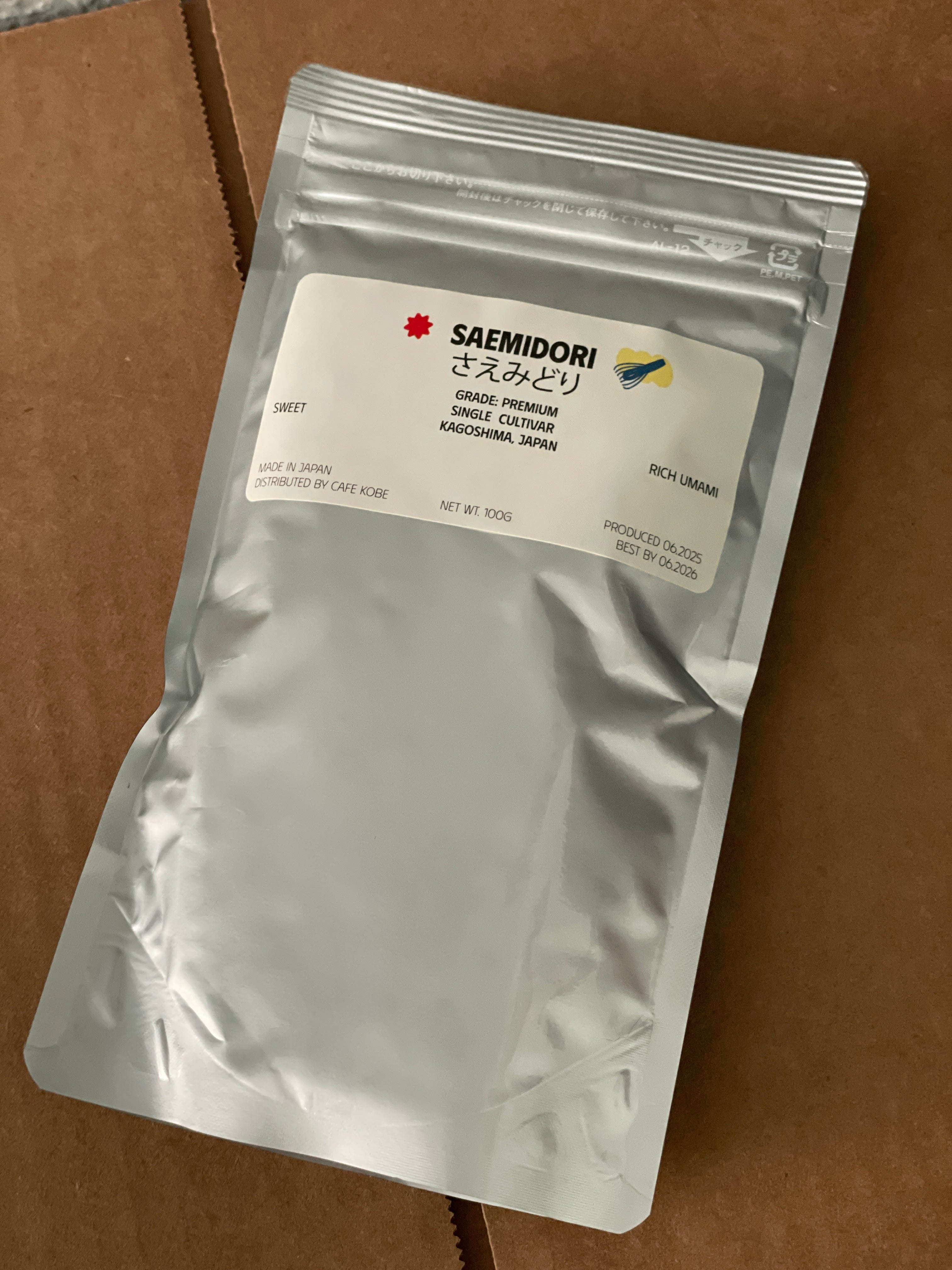 Cafe Kobe - Saemidori | Single Cultivar | First Flush | 100g bag