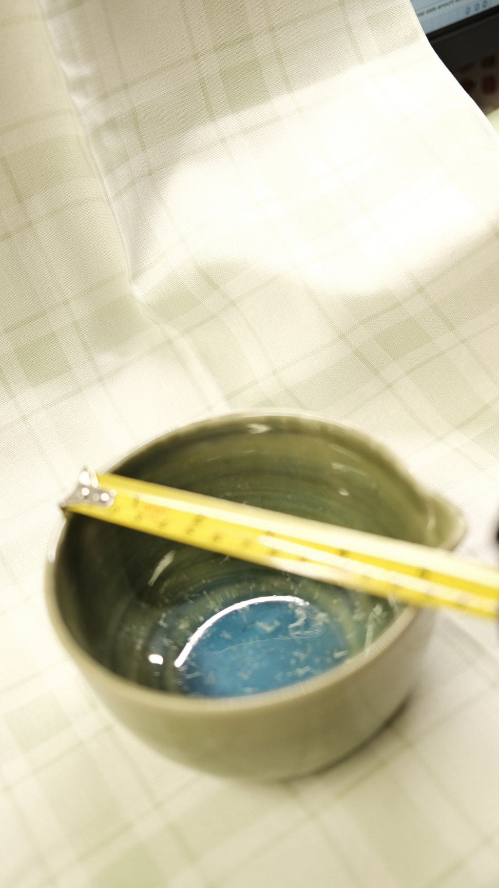 Chawan - Celadon-Blue Crystalline 2