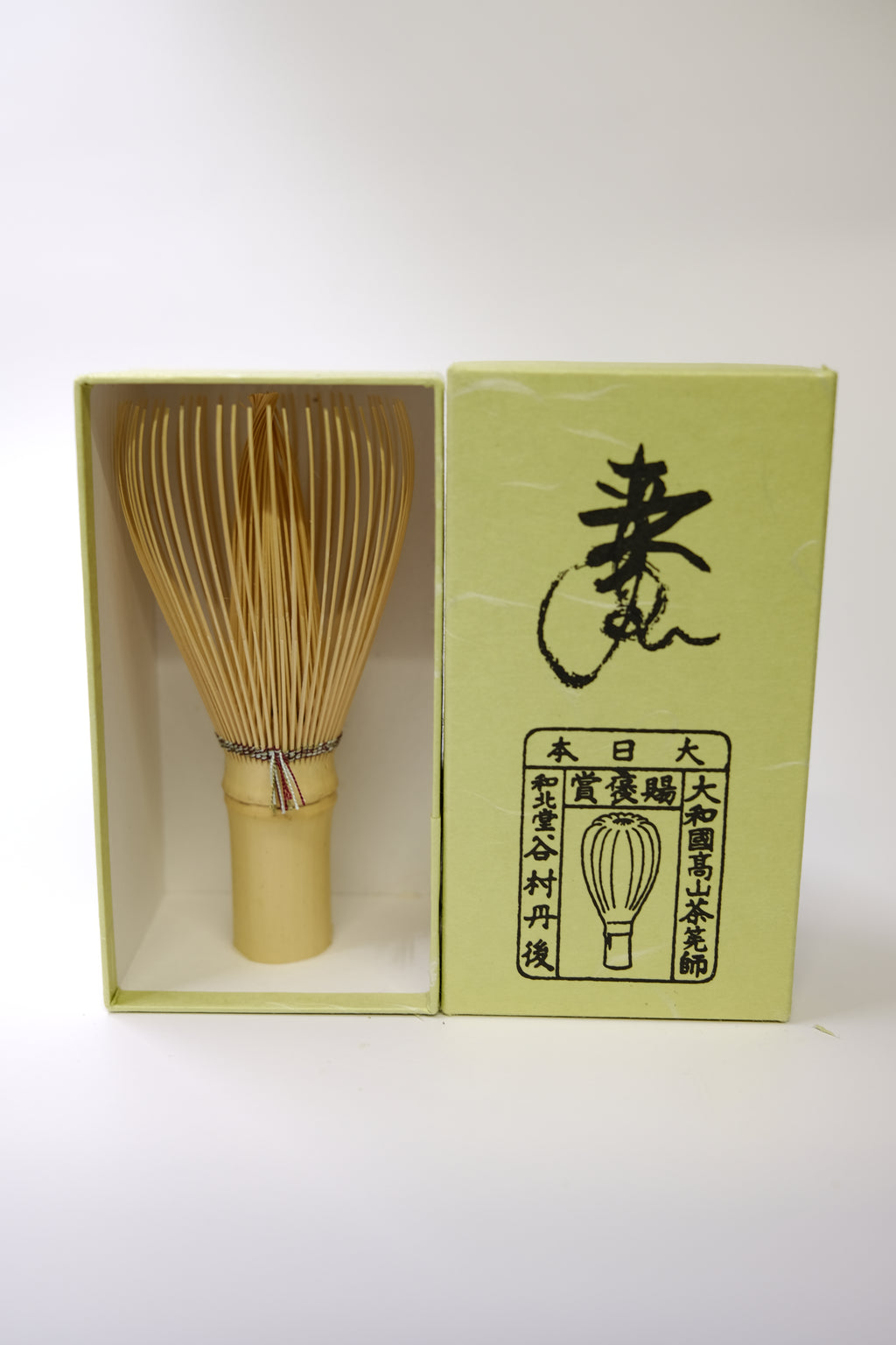 Tango Tanimura -Shin White Bamboo - Takayama Japanese Chasen (brown + blue checkered patterned) (Copy)