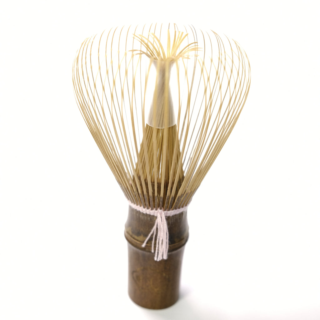Shin Chasen  - Dark Bamboo 100 prongs (Pink Thread)