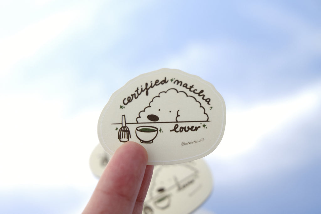Certified Matcha Lover Sticker