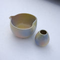 Chawan and Chasentate Set - Blue Dawn