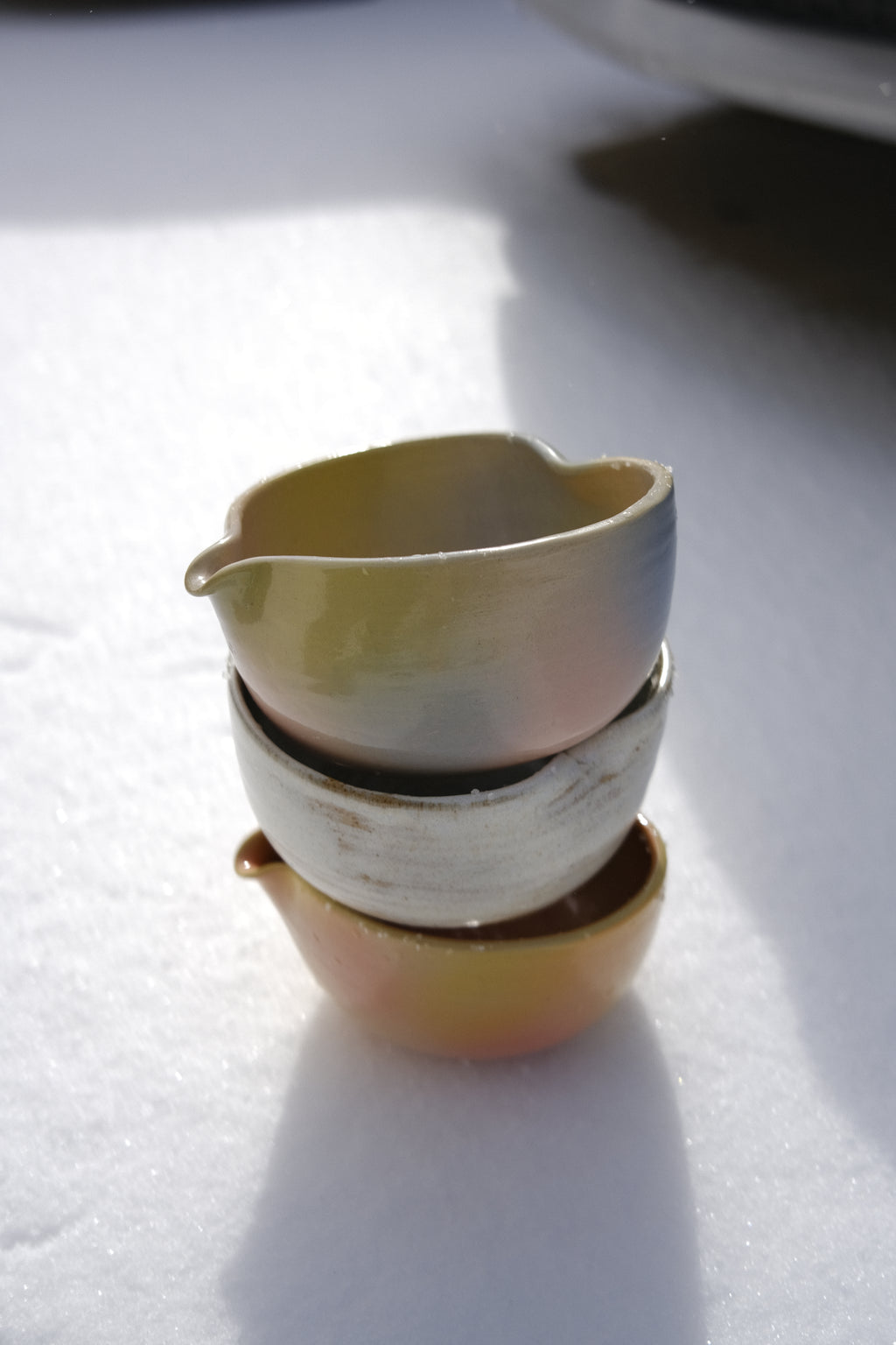 Chawan and Chasentate Set - Blue Dawn