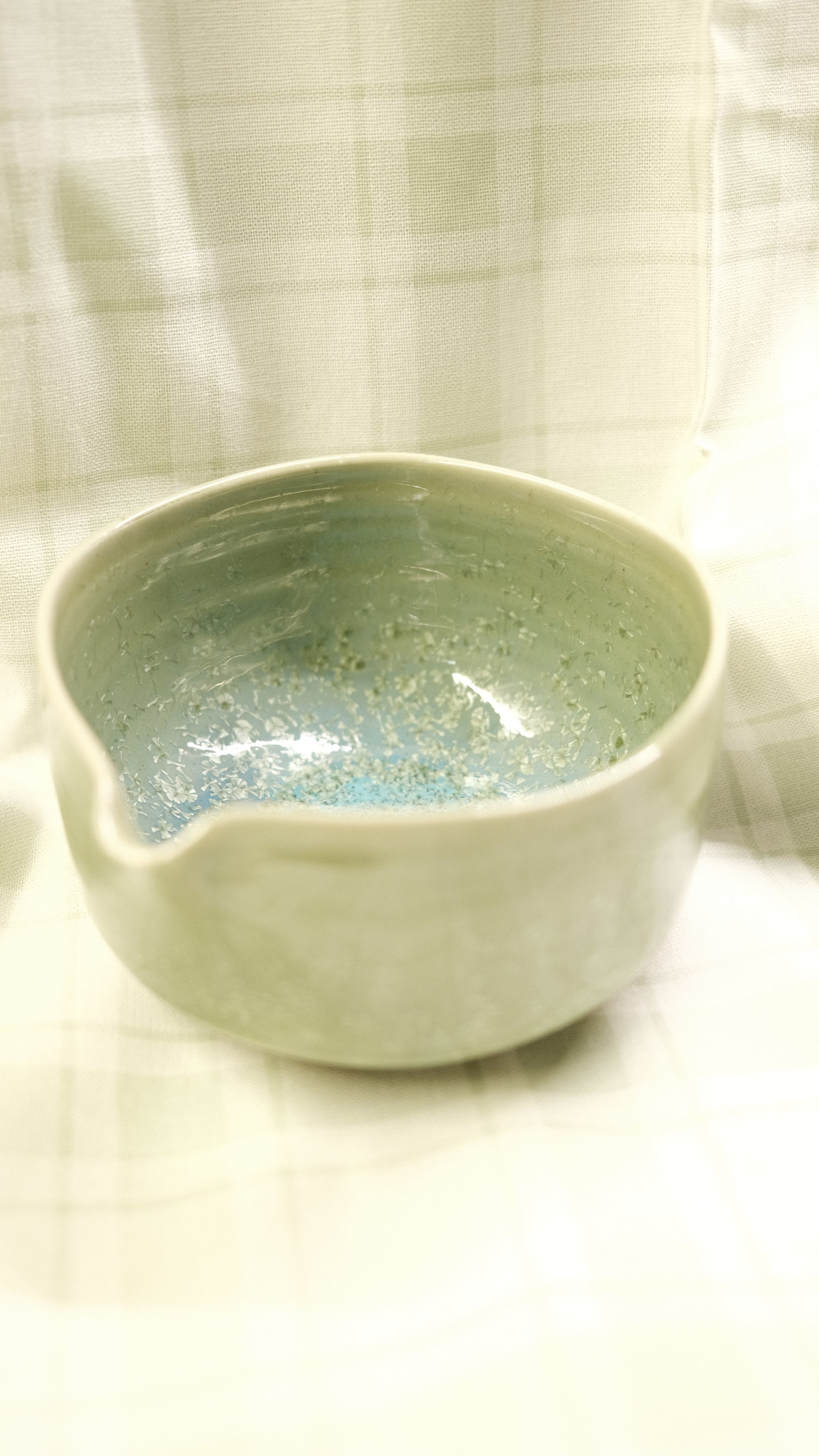Chawan - Celadon-Blue Crystalline