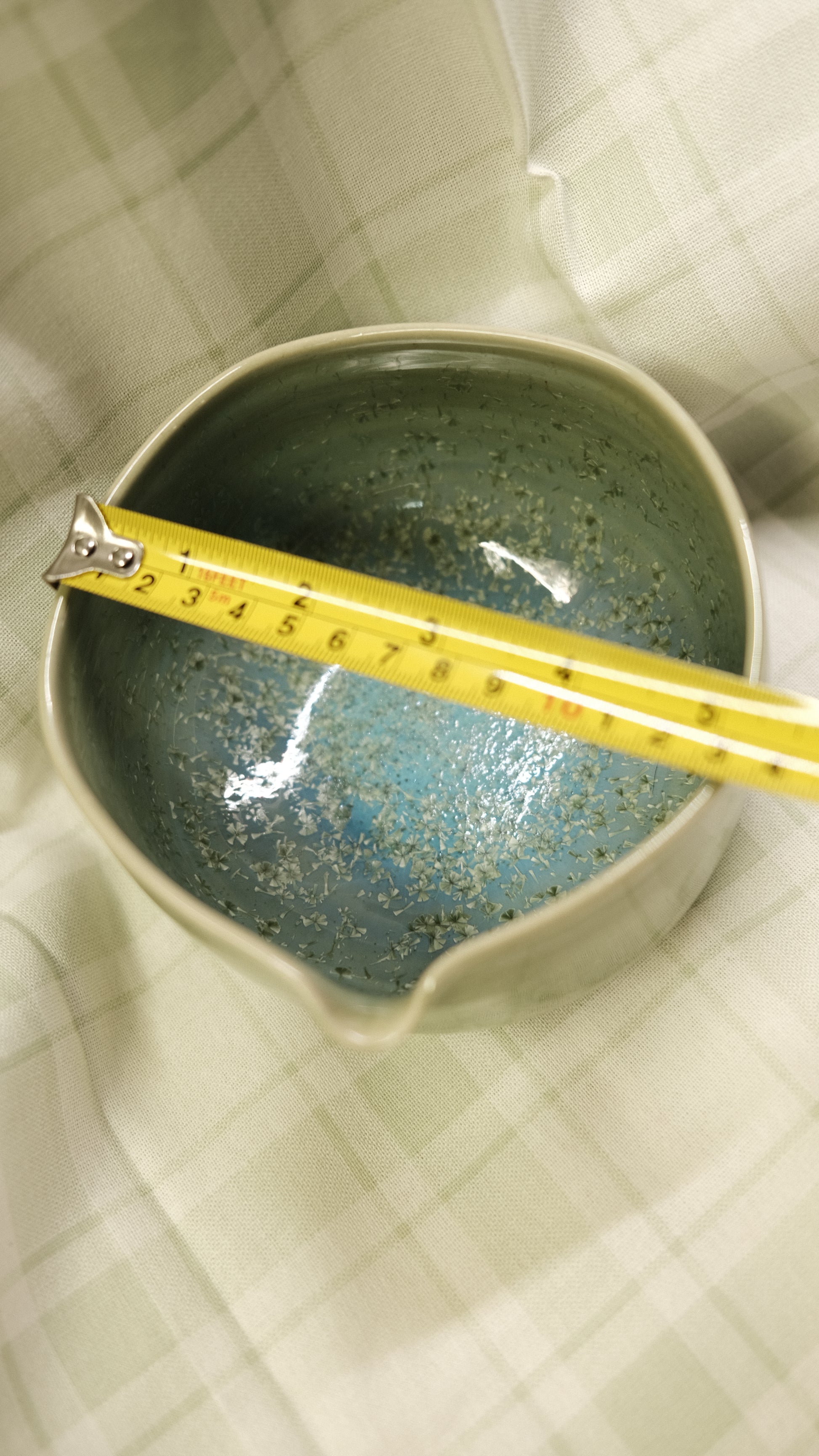Chawan - Celadon-Blue Crystalline